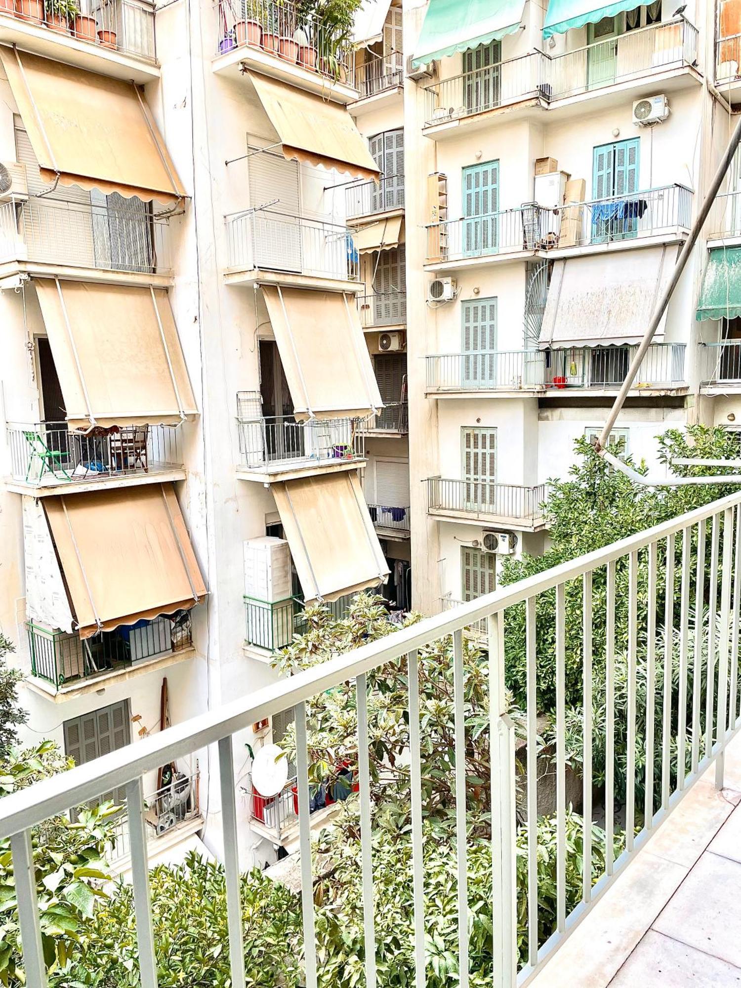 אתונה Comfy And Spacious Two Bedroom Apartment With Balcony מראה חיצוני תמונה