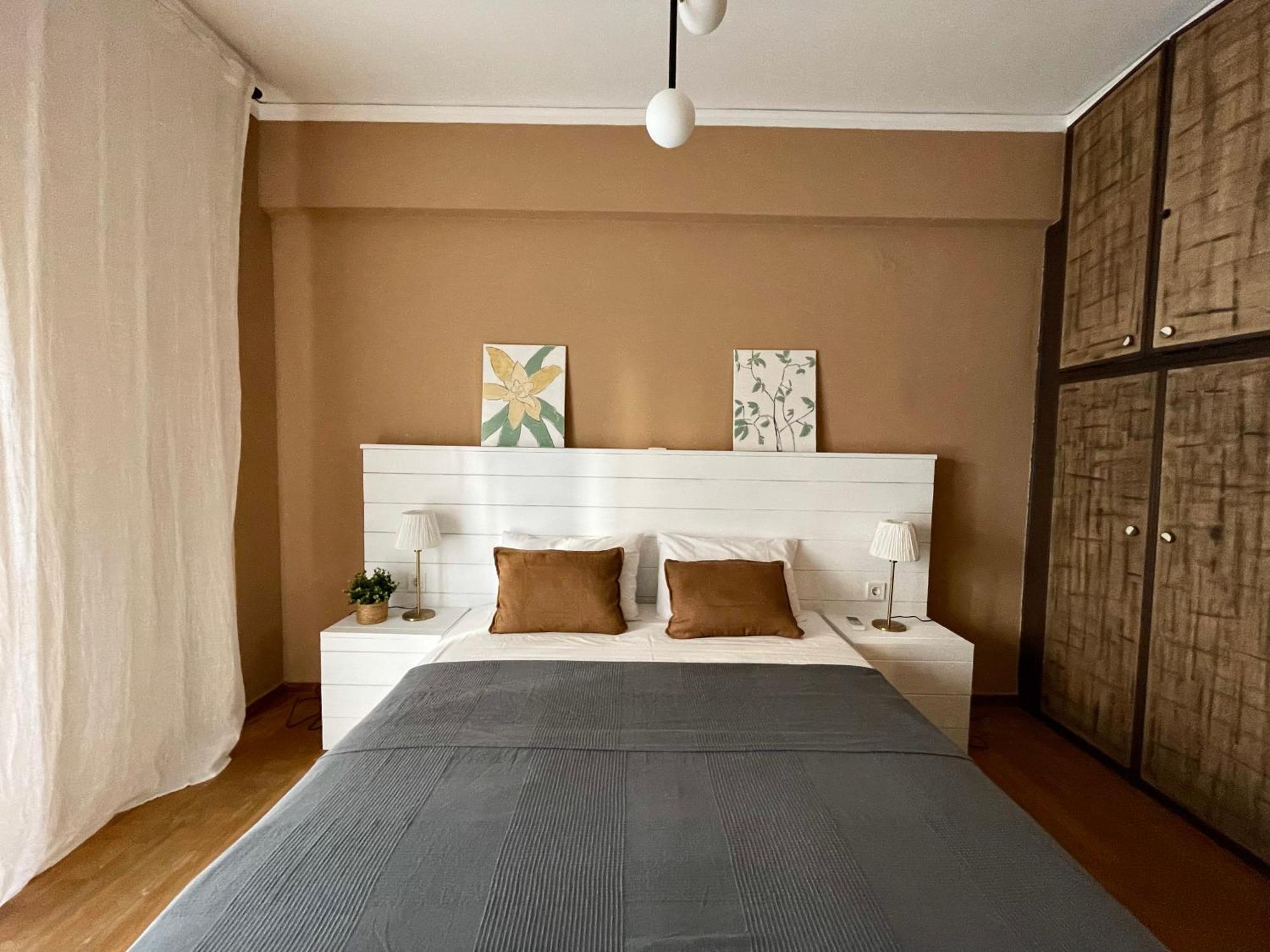 אתונה Comfy And Spacious Two Bedroom Apartment With Balcony מראה חיצוני תמונה